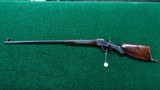 WINCHESTER MODEL 1885 DELUXE HIGH WALL RIFLE IN CALIBER 22 SHORT - 23 of 24