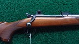 PRE-WWII WINCHESTER MODEL 70 RIFLE CHAMBERED IN 375 H&H MAGNUM - 1 of 24