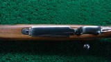 PRE ’64 WINCHESTER MODEL 70 BOLT ACTION RIFLE CHAMBERED IN 22 HORNET - 9 of 21