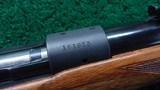 PRE ’64 WINCHESTER MODEL 70 BOLT ACTION RIFLE CHAMBERED IN 22 HORNET - 15 of 21
