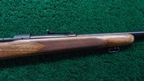PRE ’64 WINCHESTER MODEL 70 BOLT ACTION RIFLE CHAMBERED IN 22 HORNET - 5 of 21
