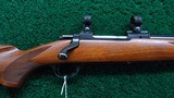 RUGER M77 “FLAT BOLT” BOLT ACTION RIFLE CHAMBERED IN 243 WIN