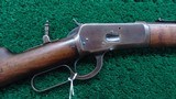 WINCHESTER MODEL 92 SADDLE RING CARBINE CHAMBERED IN 25-20
