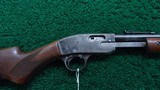 SAVAGE MODEL 29-A PUMP ACTION RIFLE IN CALIBER 22 S, L AND LR
