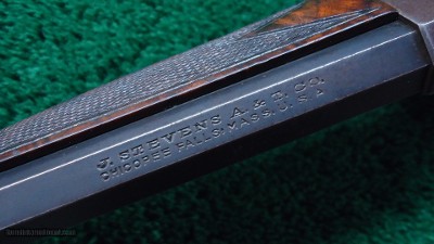 STEVENS IDEAL LADIES MODEL No. 56 SINGLE SHOT RIFLE CHAMBERED IN 22 LR - Image 8 of 24