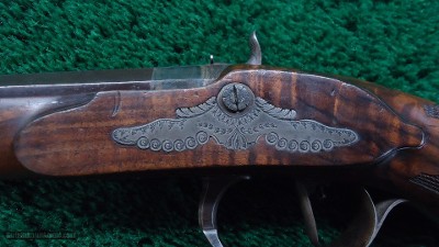 BEAUTIFUL MATCHED PAIR OF LEPAGE PERCUSSION TARGET PISTOLS IN CALIBER 52 - Image 9 of 20
