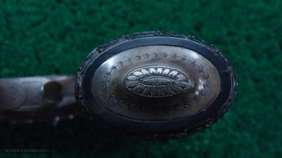 BEAUTIFUL MATCHED PAIR OF LEPAGE PERCUSSION TARGET PISTOLS IN CALIBER 52 - Image 13 of 20