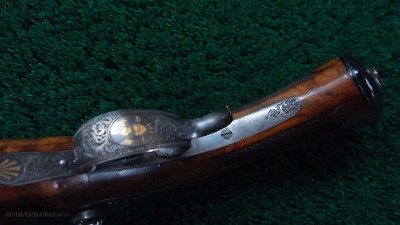 PAIR OF F. BAUERNFEIND PERCUSSION TARGET PISTOLS - Image 17 of 22