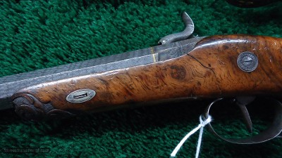 PAIR OF F. BAUERNFEIND PERCUSSION TARGET PISTOLS - Image 10 of 22