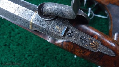 PAIR OF F. BAUERNFEIND PERCUSSION TARGET PISTOLS - Image 13 of 22