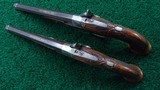 PAIR OF PERCUSSION TARGET PISTOLS - 4 of 17