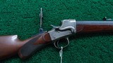 REMINGTON HEPBURN No. 3 SPORTING RIFLE CHAMBERED IN 25-20 SS - 1 of 25