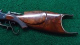 WINCHESTER 1885 DELUXE HIGH WALL SCHUETZEN RIFLE IN CALIBER 22 SHORT - 21 of 25