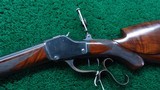 WINCHESTER 1885 DELUXE HIGH WALL SCHUETZEN RIFLE IN CALIBER 22 SHORT - 2 of 25