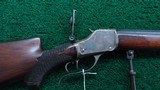 VERY NICE WINCHESTER MODEL 1885 HIGH WALL CUSTOM TARGET RIFLE IN CALIBER 32-40 - 1 of 25