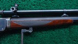 WINCHESTER MODEL 1885 TAKE DOWN SCHUETZEN RIFLE IN CALIBER 22 LR - 5 of 25