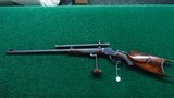 WINCHESTER MODEL 1885 TAKE DOWN SCHUETZEN RIFLE IN CALIBER 22 LR - 24 of 25