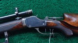 WINCHESTER MODEL 1885 TAKE DOWN SCHUETZEN RIFLE IN CALIBER 22 LR - 2 of 25