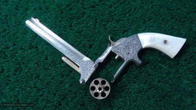 BEAUTIFULLY CASED AND ENGRAVED SMITH & WESSON No.2 ARMY - Image 8 of 16