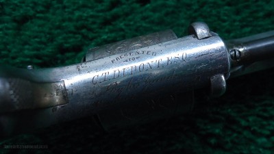 CASED NIMSCHKE ENGRAVED PRESENTATION S&W NUMBER 2 ARMY REVOLVER - Image 11 of 20
