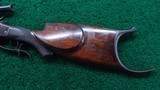 WINCHESTER HEAVY BARREL 1885 HIGH WALL SCHUETZEN RIFLE IN CALIBER 38-55 - 19 of 23