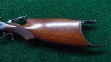 WINCHESTER 1885 HIGH WALL CUSTOM MADE BY A. W. PETERSON IN CALIBER 38-55 - 21 of 25