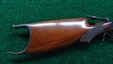 WINCHESTER 1885 HIGH WALL CUSTOM MADE BY A. W. PETERSON IN CALIBER 38-55 - 23 of 25