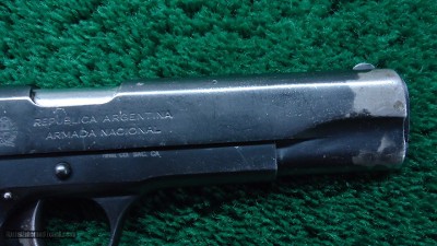 ARGENTINE MODEL BALLESTER-MOLINA SEMI-AUTO PISTOL IN 45 ACP - Image 9 of 13