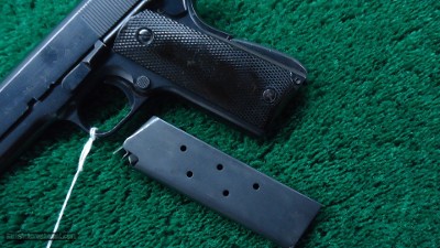ARGENTINE MODEL 1927 PISTOL IN 45 ACP - Image 6 of 10