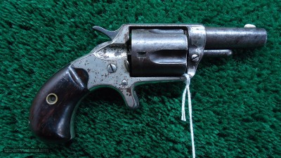 COLT 2ND MODEL NEW LINE SPUR TRIGGER REVOLVER IN CALIBER 38 RF