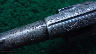 ENGRAVED ETCHED PANEL COLT NEW LINE REVOLVER IN CALIBER 41 RF - Image 7 of 16