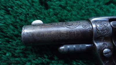 ENGRAVED ETCHED PANEL COLT NEW LINE REVOLVER IN CALIBER 41 RF - Image 9 of 16