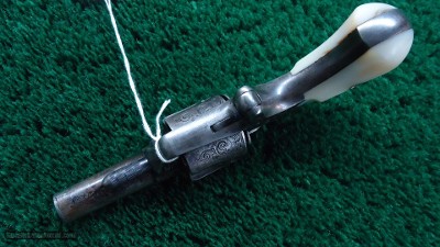 ENGRAVED ETCHED PANEL COLT NEW LINE REVOLVER IN CALIBER 41 RF - Image 4 of 16