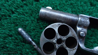 ENGRAVED ETCHED PANEL COLT NEW LINE REVOLVER IN CALIBER 41 RF - Image 14 of 16