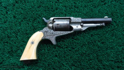 *Sale Pending* - FACTORY ENGRAVED REMINGTON NEW MODEL POCKET CONVERSION REVOLVER IN 32 RF