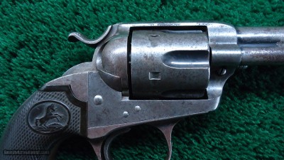 COLT BISLEY MODEL FRONTIER SIX SHOOTER CALIBER 44-40 - Image 6 of 13