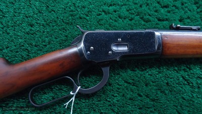 WINCHESTER MODEL1892 SADDLE RING CARBINE CHAMBERED IN 44 WCF