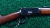 WINCHESTER MODEL1892 SADDLE RING CARBINE CHAMBERED IN 44 WCF - 1 of 21