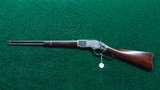 SPECIAL ORDER HALF NICKEL WINCHESTER 2nd MODEL 1873 SADDLE RING CARBINE CHAMBERED IN 44 WCF - 21 of 22