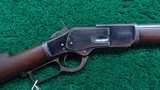 SPECIAL ORDER WINCHESTER FIRST MODEL 1873 RIFLE IN 44-40 - 1 of 25