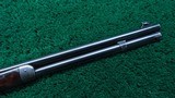 VERY NICE DELUXE ENGRAVED WINCHESTER MODEL 1886 RIFLE IN 33 WCF - 7 of 25