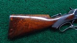 VERY NICE DELUXE ENGRAVED WINCHESTER MODEL 1886 RIFLE IN 33 WCF - 23 of 25