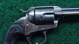 COLT BISLEY MODEL SINGLE ACTION REVOLVER IN SCARCE 38 COLT - 6 of 14