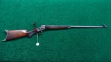 REMINGTON HEPBURN No. 3 MATCH RIFLE GRADE A WITH SPECIAL ORDER DOUBLE SET TRIGGERS CHAMBERED IN 25-20 SS - 25 of 25