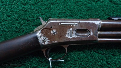 RARE NICKEL PLATED COLT LIGHTNING BABY CARBINE IN CALIBER 38-40