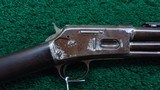 RARE NICKEL PLATED COLT LIGHTNING BABY CARBINE IN CALIBER 38-40