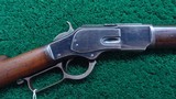 WINCHESTER THIRD MODEL 1873 RIFLE CHAMBERED IN 44 WCF - 1 of 23