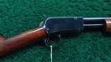 WINCHESTER MODEL 62A SLIDE ACTION RIFLE FOR 22 S, L or LR