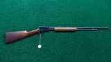 WINCHESTER MODEL 62A SLIDE ACTION RIFLE FOR 22 S, L or LR - 22 of 22