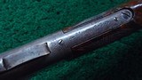 FACTORY ENGRAVED WINCHESTER MODEL 1873 SHORT RIFLE IN CALIBER 44-40 - 8 of 25